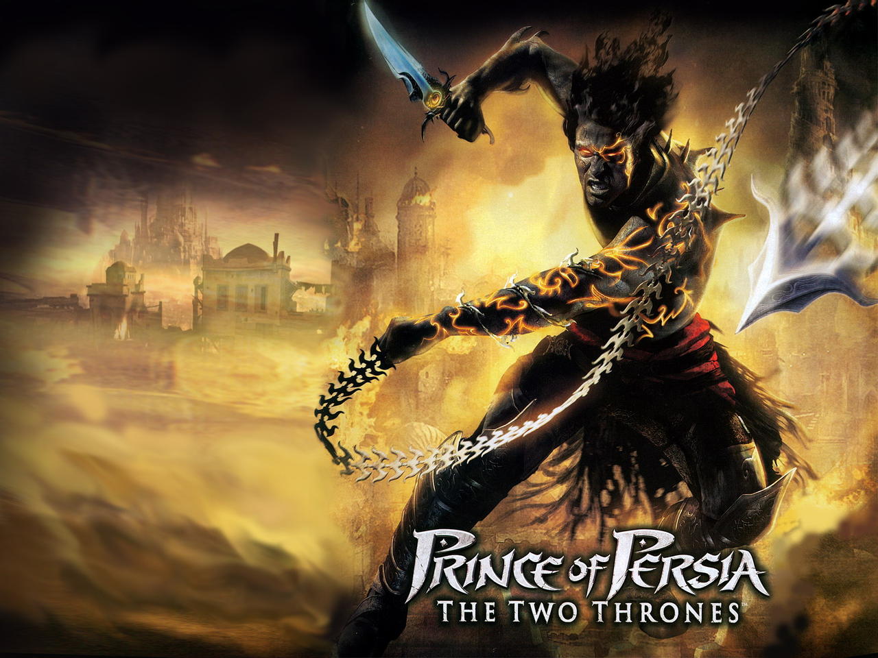 Prince Of Persia The Two Thrones Dark Wallpaper