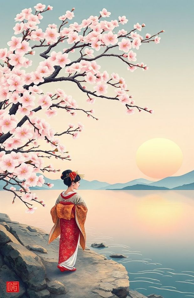 Ukiyo E Wallpaper