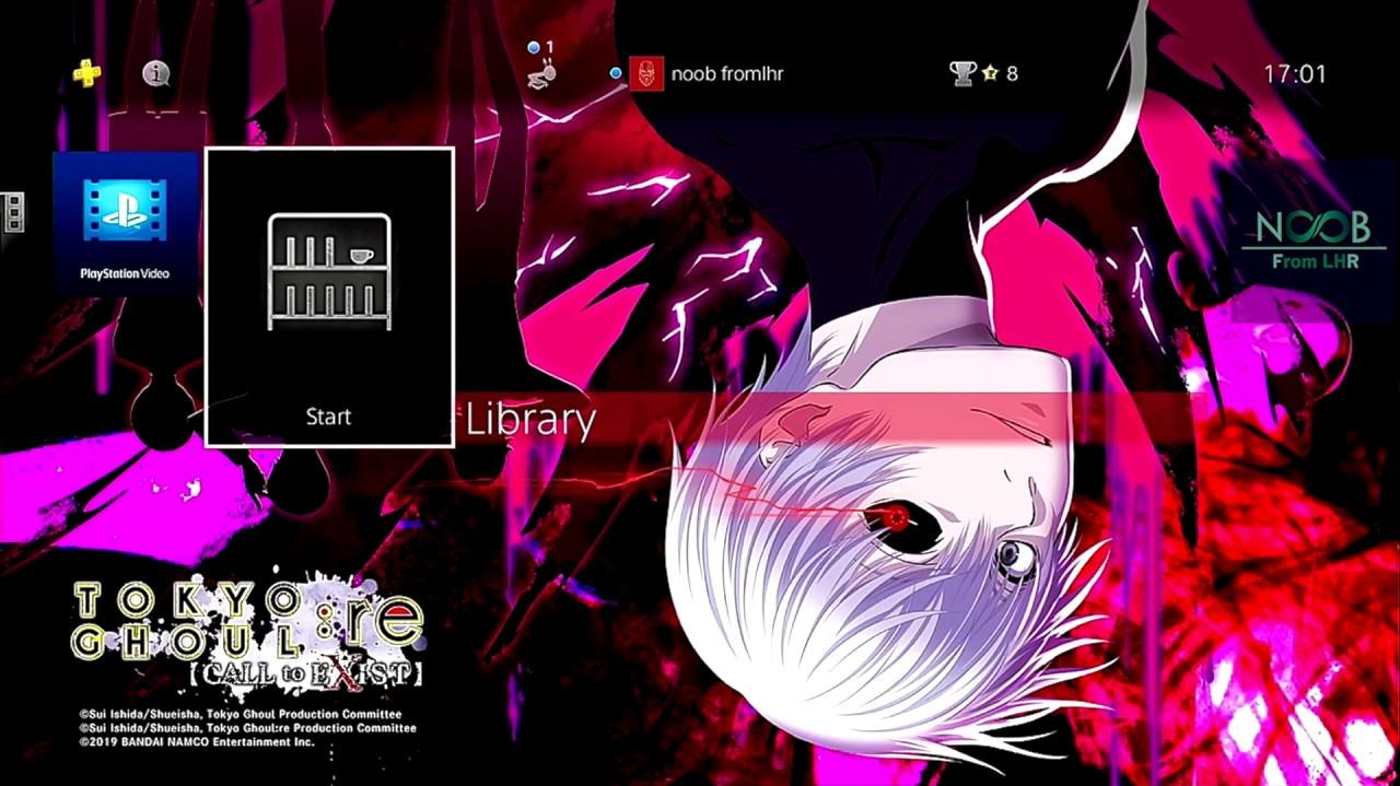 FREE PS4 THEME TOKYO GHOUL RE Call to Exist
