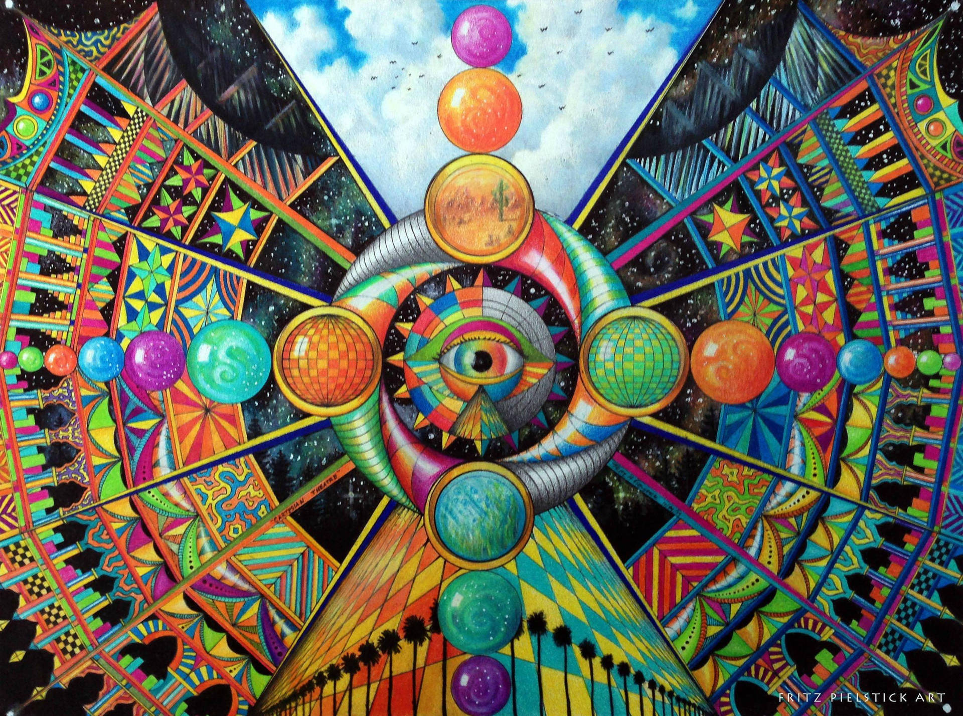 Psychedelic 4k Wallpaper