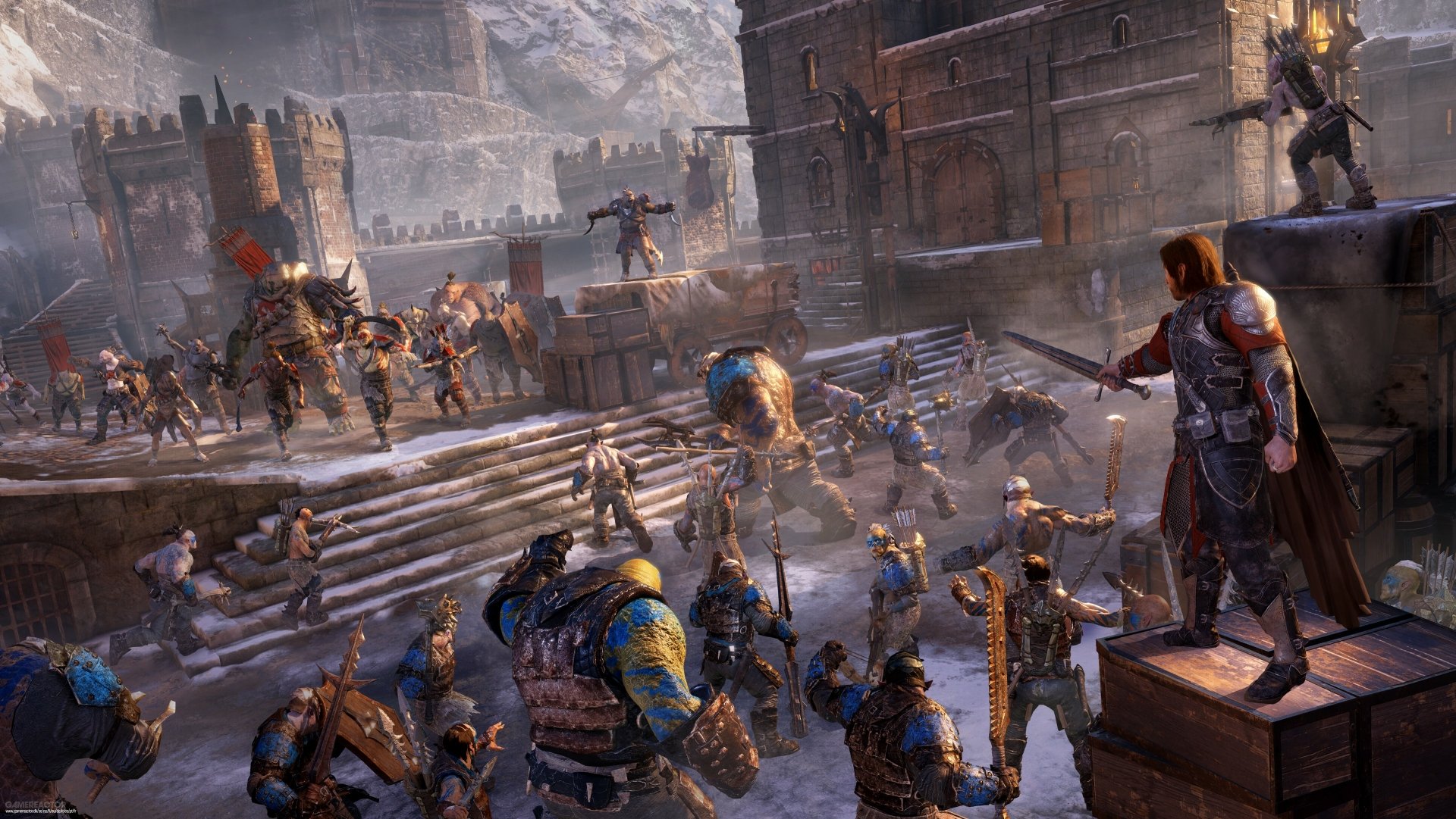 Talion S Epic Siege Wallpaper