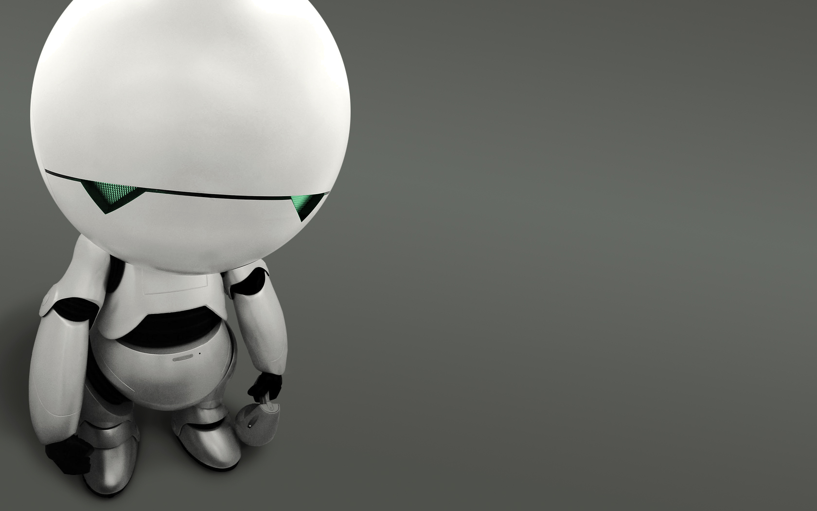 One Lonely Robot Wallpaper HD
