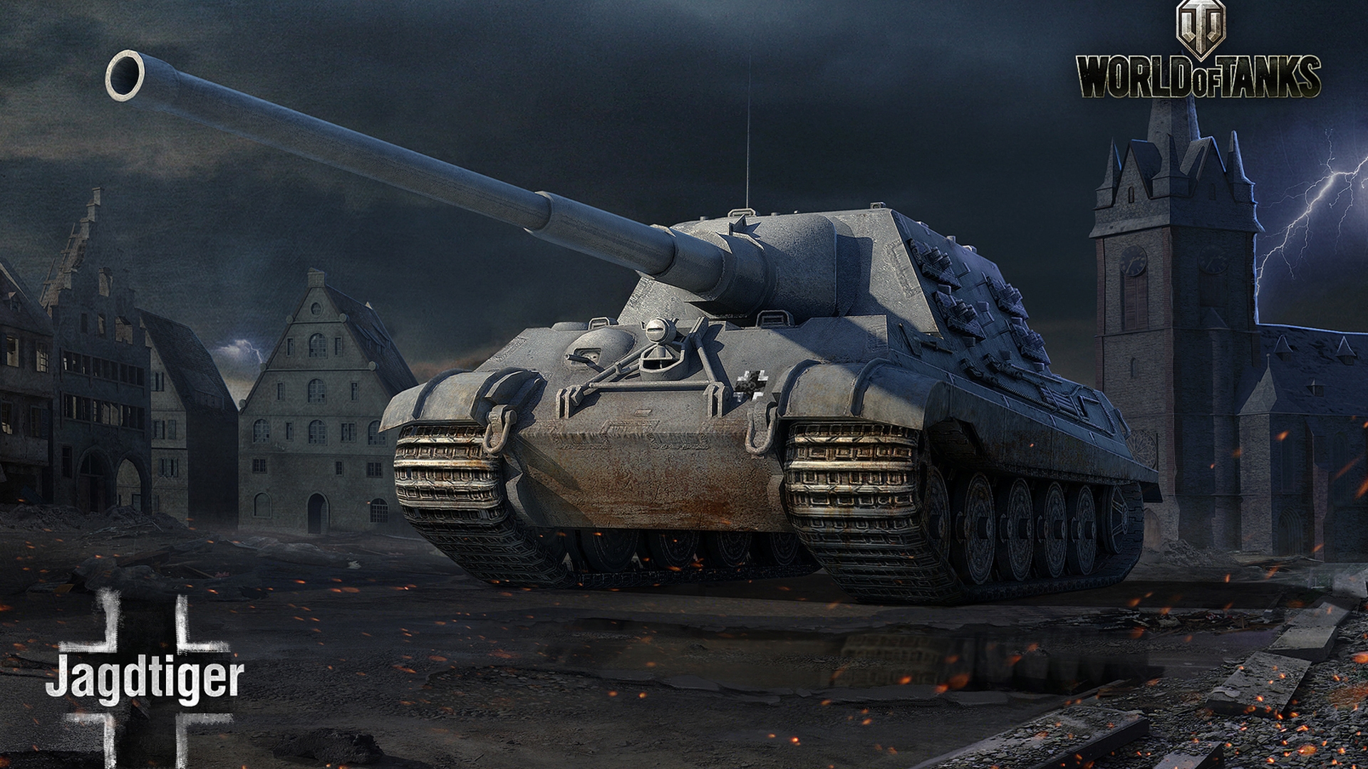 World Of Tanks Jagdtiger Wallpaper 1920x1080 HD Wallpaper Games