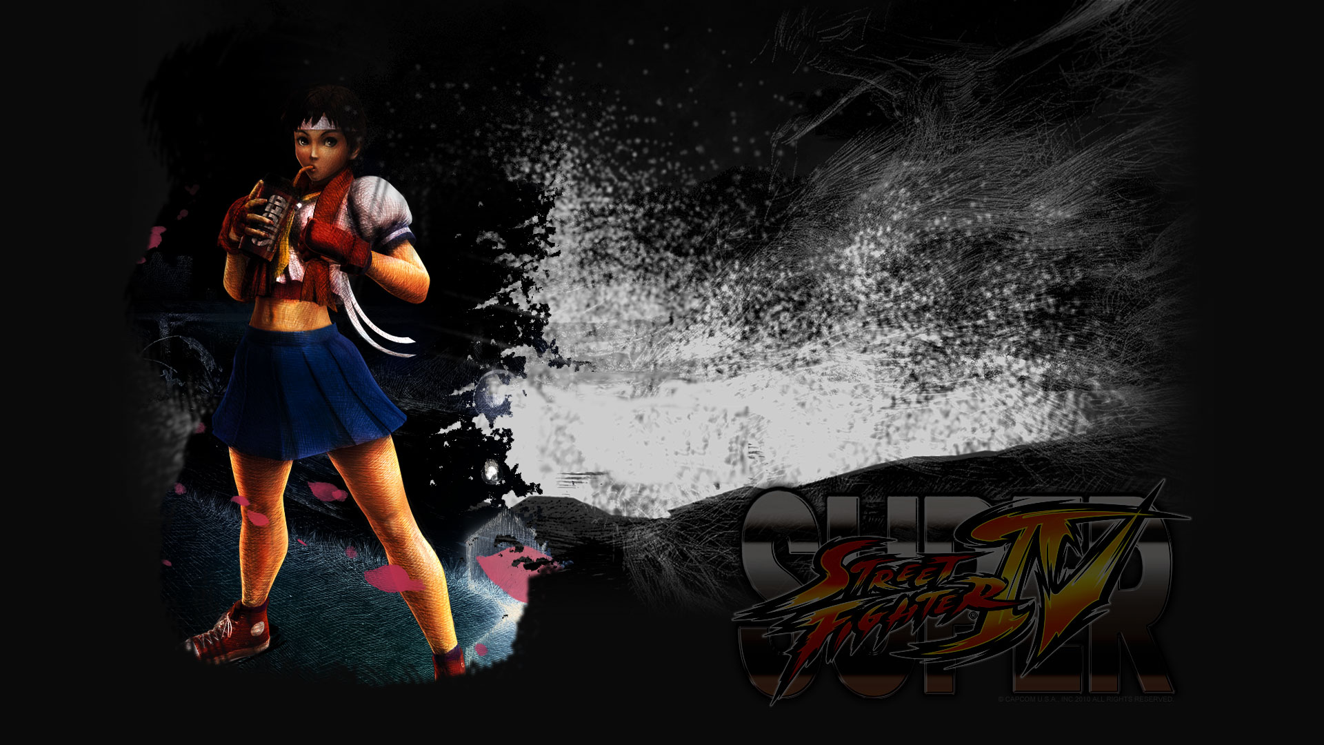 Sakura Street Fighter Wallpaper