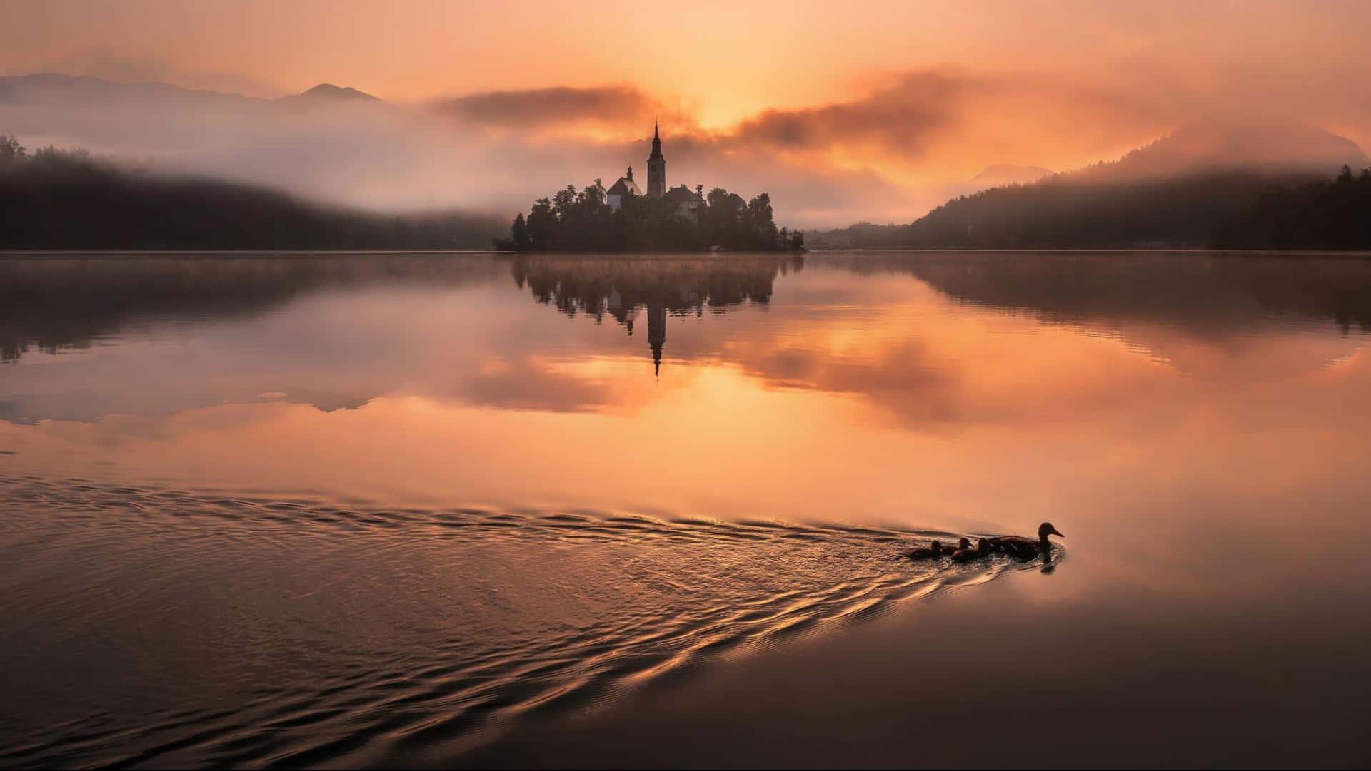 Lake Bled Wallpaper
