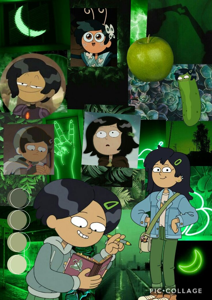 Cartoon Character Collage Wallpaper
