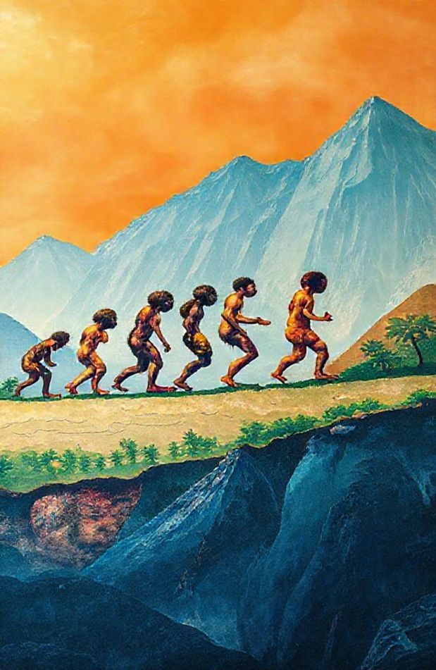 Human Evolution Wallpaper