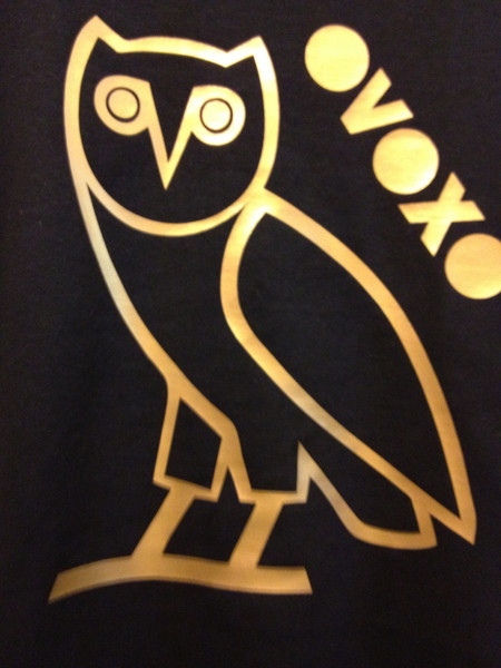 Ovo Owl Logo Wallpaper Owl drake ovoxo black