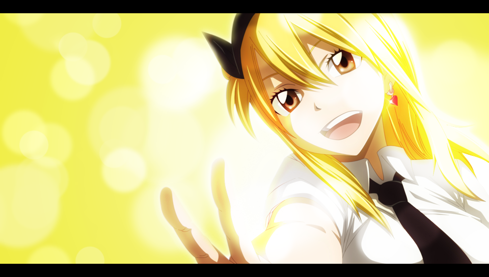 Desktop Wallpaper Lucy Heartfilia Fairy Tail Blonde Anime Girl Hd Image  Picture Background 1ipkv7