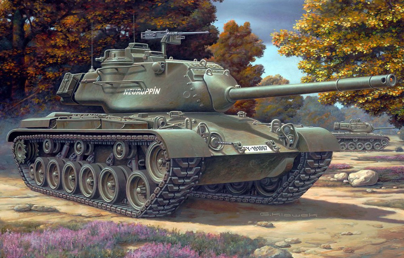Wallpaper tank USA France Medium tank figure Brandenburg