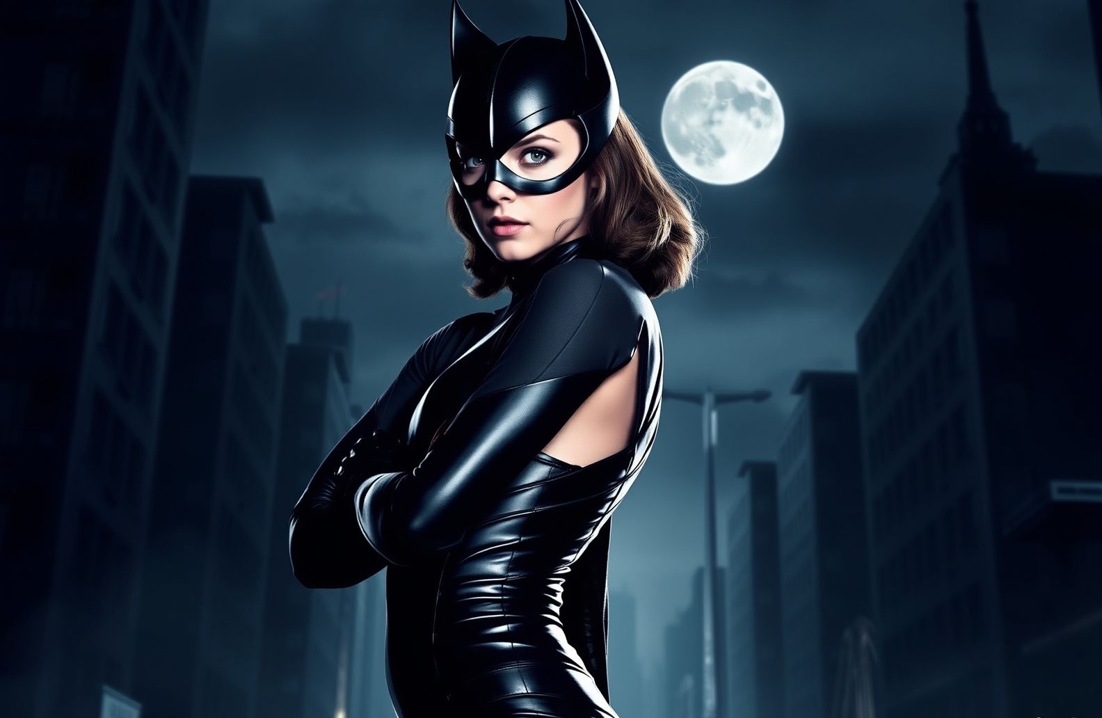 Anne Hathaway Catwoman Wallpaper