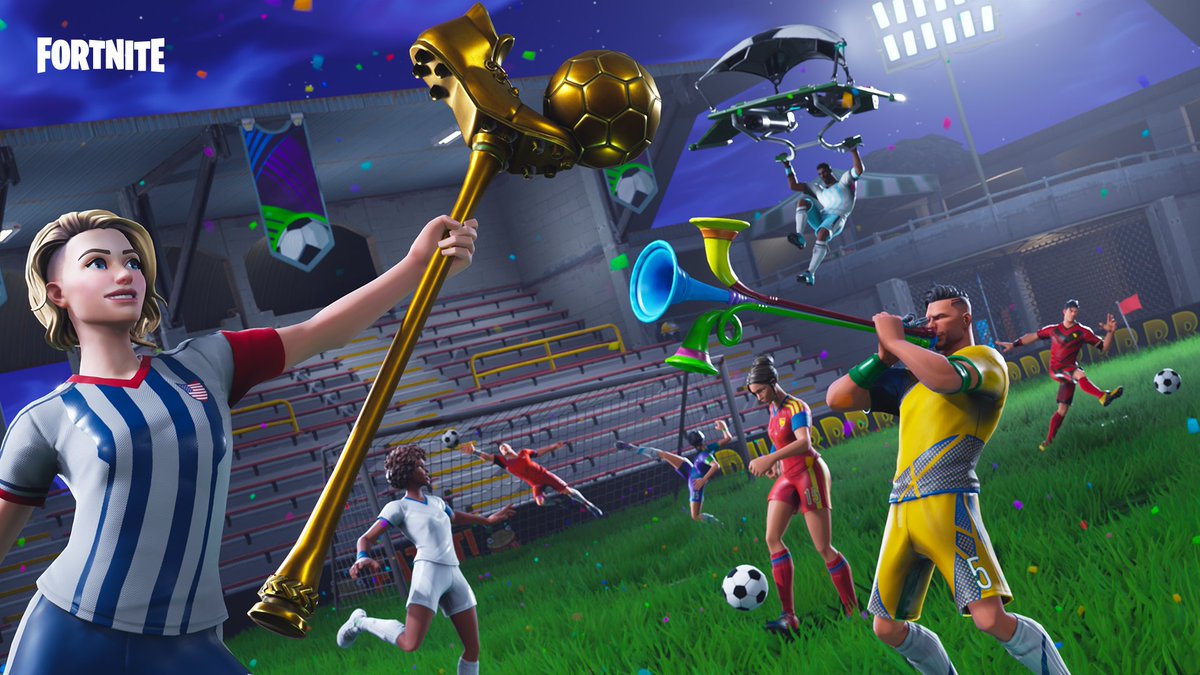 Fortnite On Goaaaaal Celebrate That Victory With The