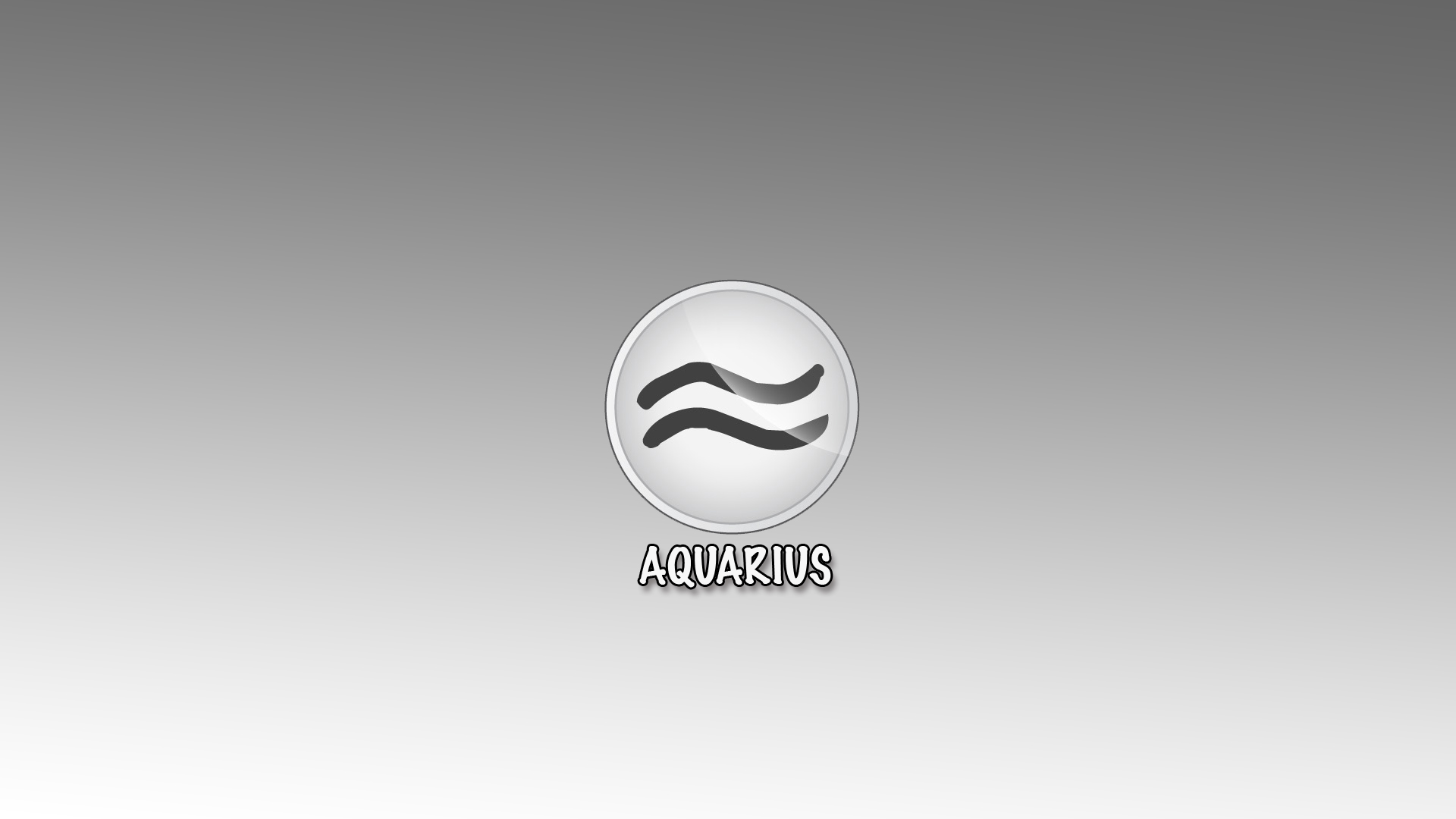 Aquarius Symbol Wallpaper High Definition Quality