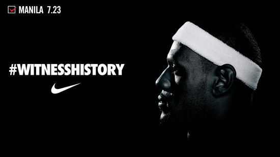 WitnessHistory Nike Philippines brings Lebron James to Manila 550x309