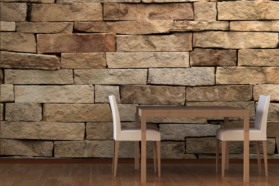 Free download Room Original Sandstone Brick Wallpaper