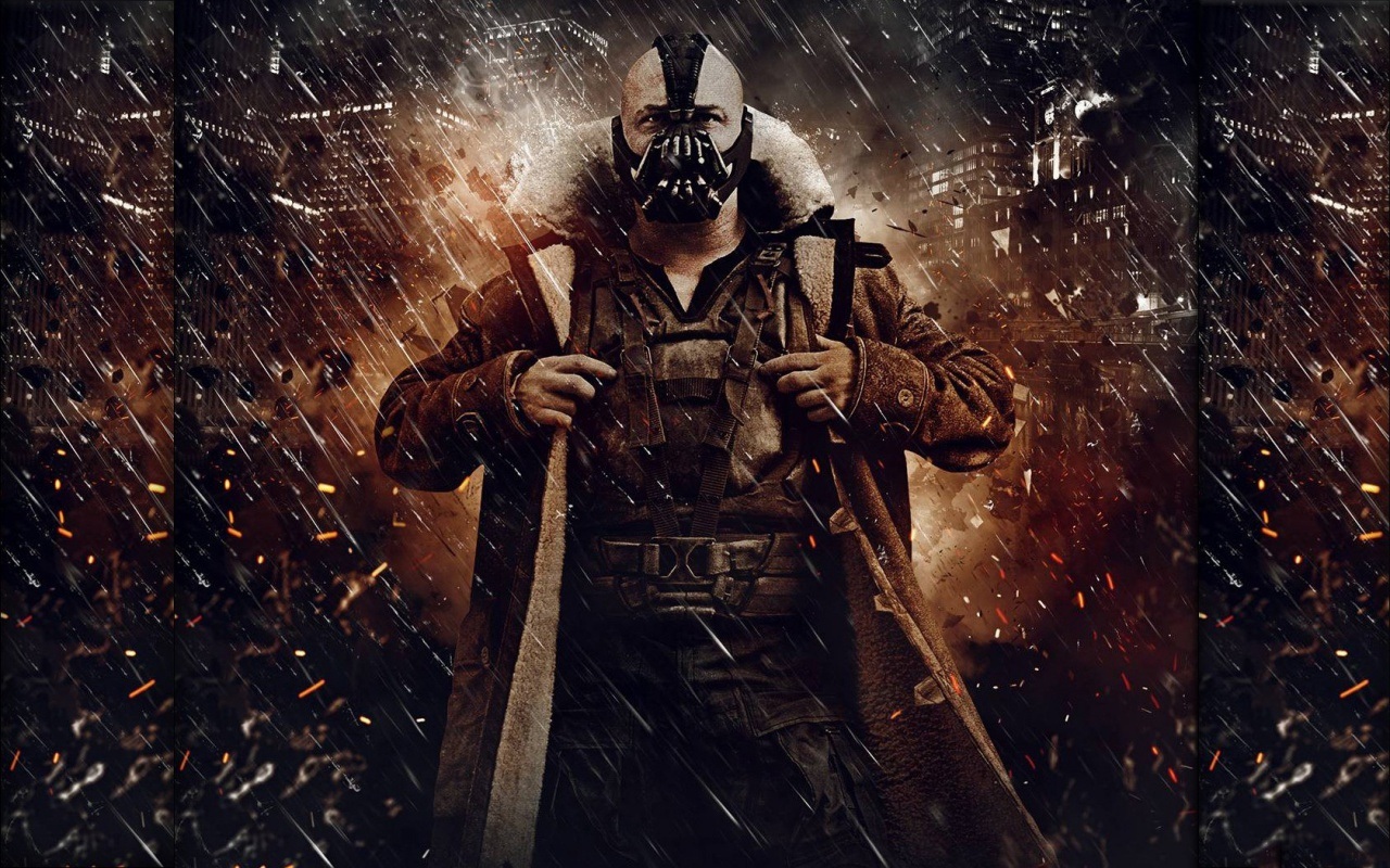 Tom Hardy Bane HD Background Wallpaper High Resolution Quote