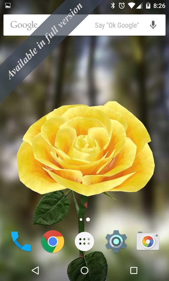 3d Rose Live Wallpaper Android Apps On Google Play