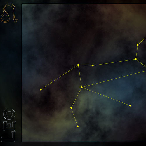 HD Leo Constellation Wallpaper