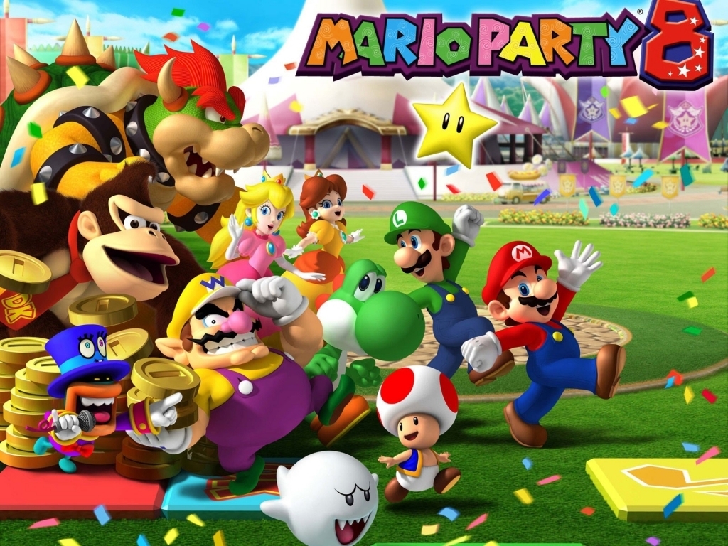 Mario Party Toad Wallpaper