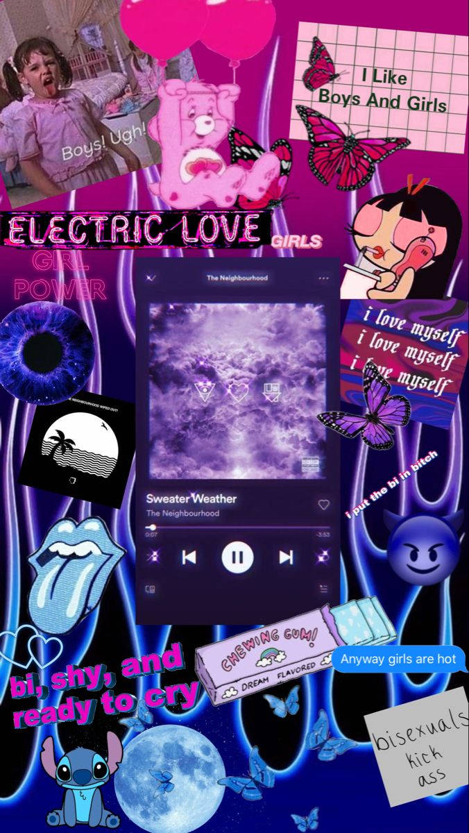 Bisexual Aesthetic Wallpaper