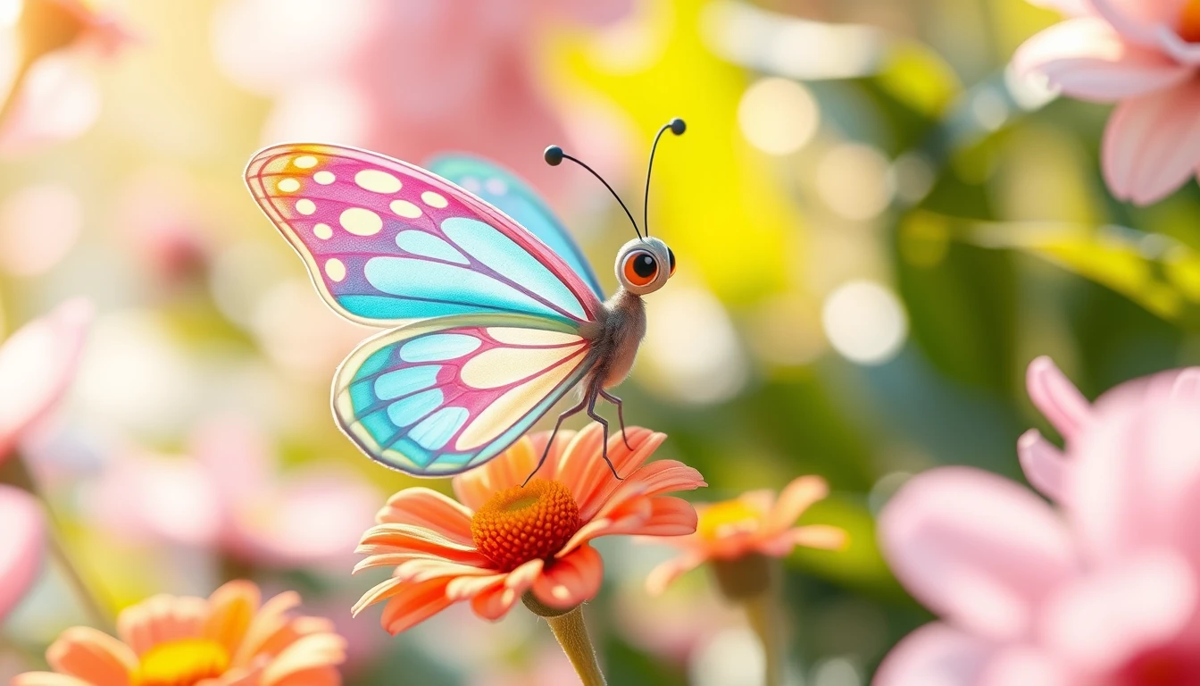 Cute Butterfly Wallpaper