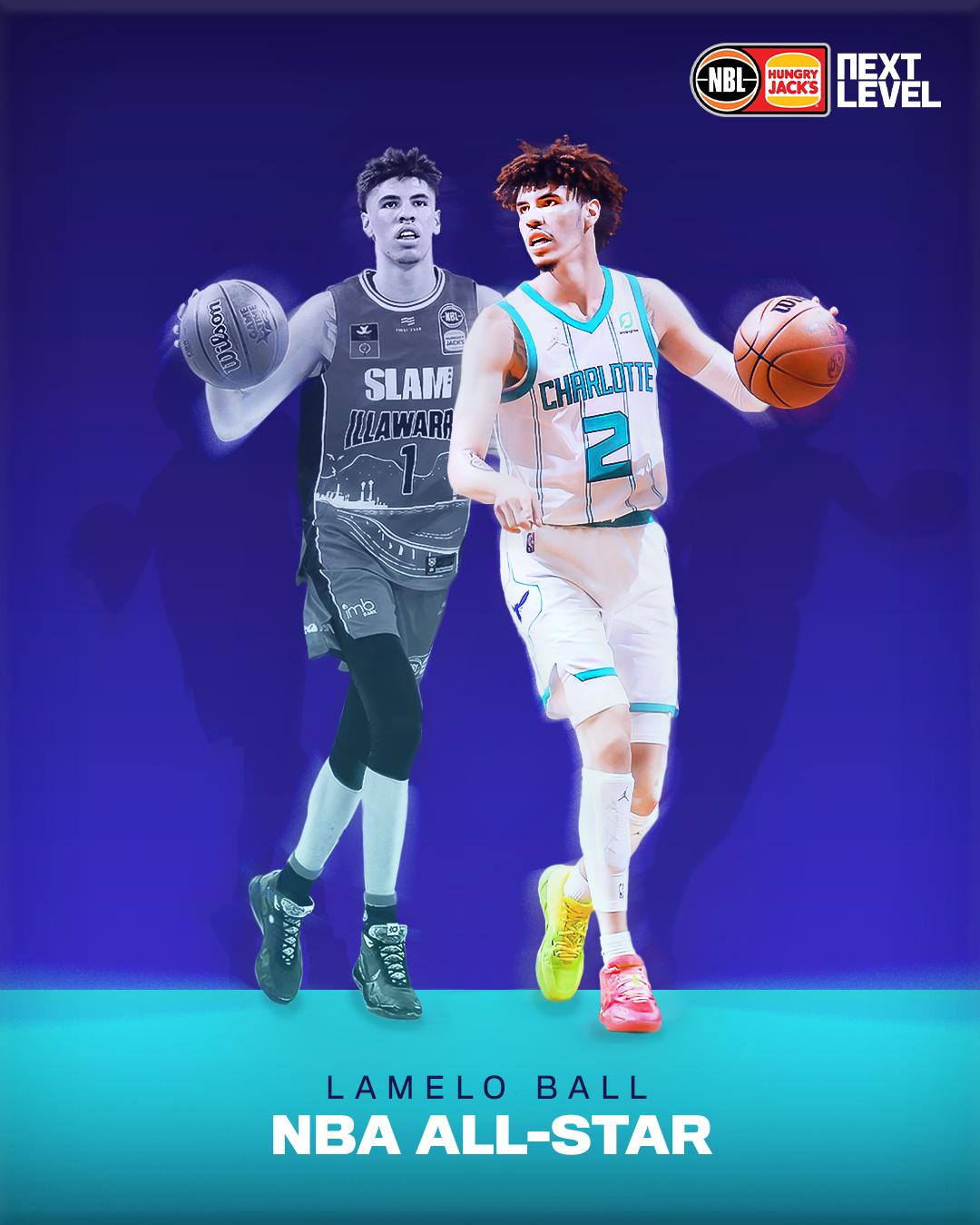 Nbl Congratulations To Lamelo Ball On Being Named An Nba