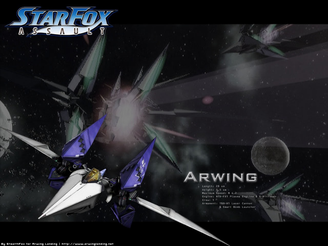 🔥 Free download Starfoxassault Arwing Wallpaper Star Fox Adventures ...