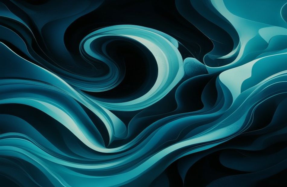 Dark Blue Abstract Wallpaper