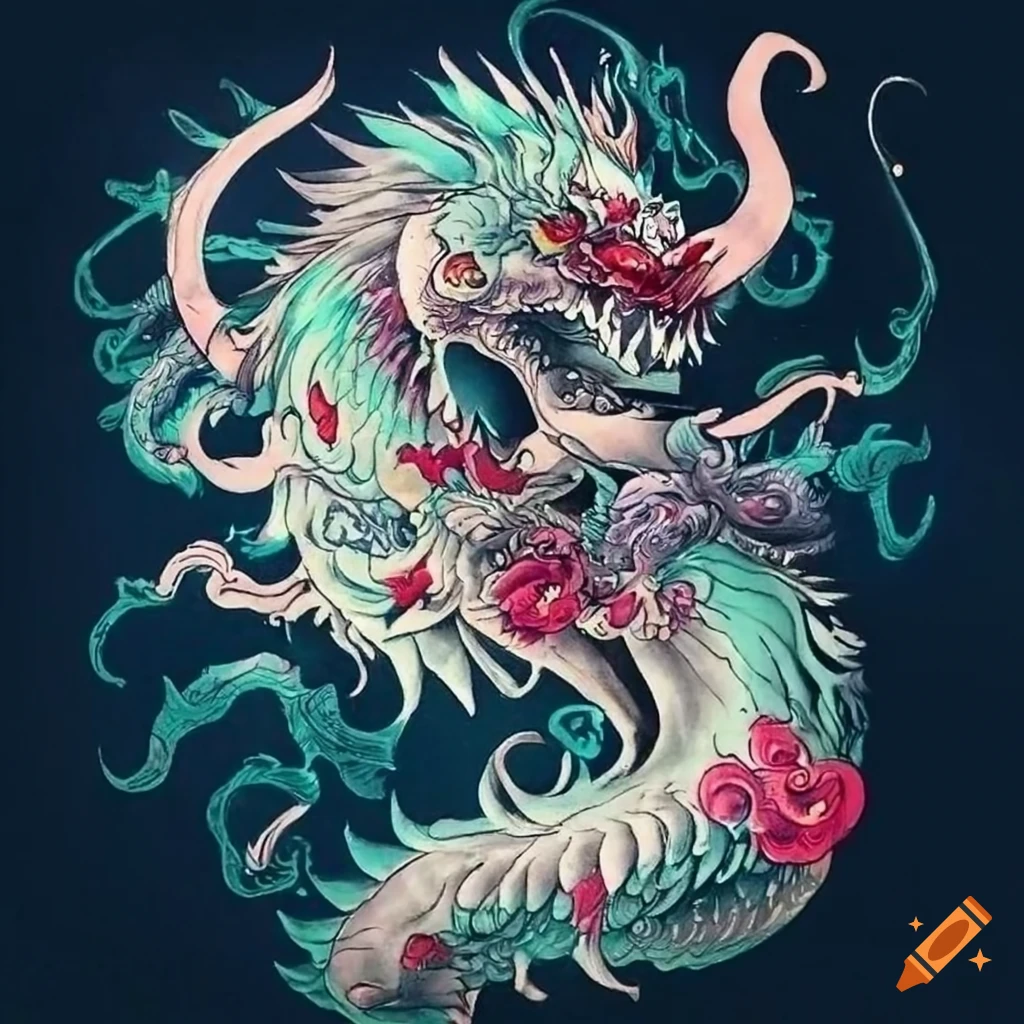 Traditional Japanese Dragon Tattoo Designs Wallpaper