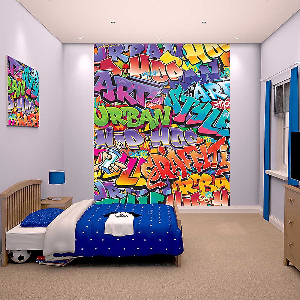 Graffiti Bedroom Wallpaper Best Mural Graff