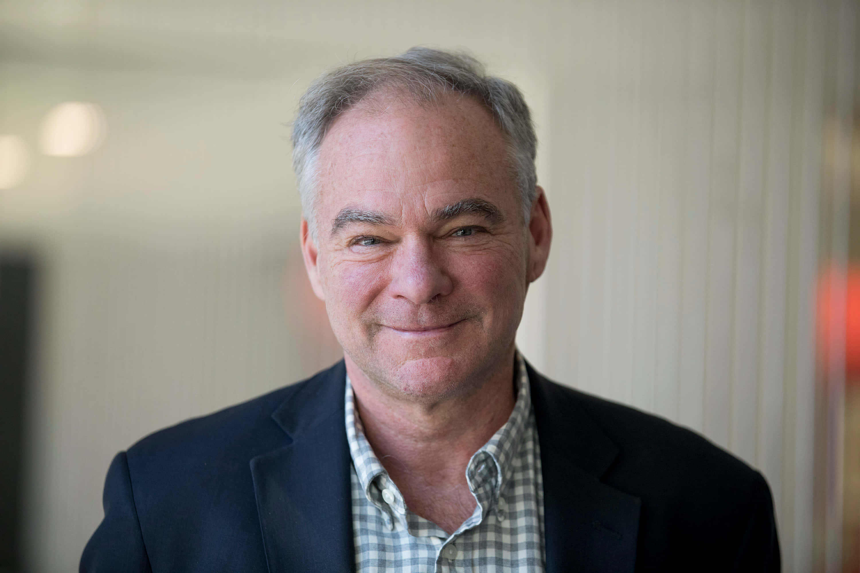 Tim Kaine Smiling Front Wallpaper