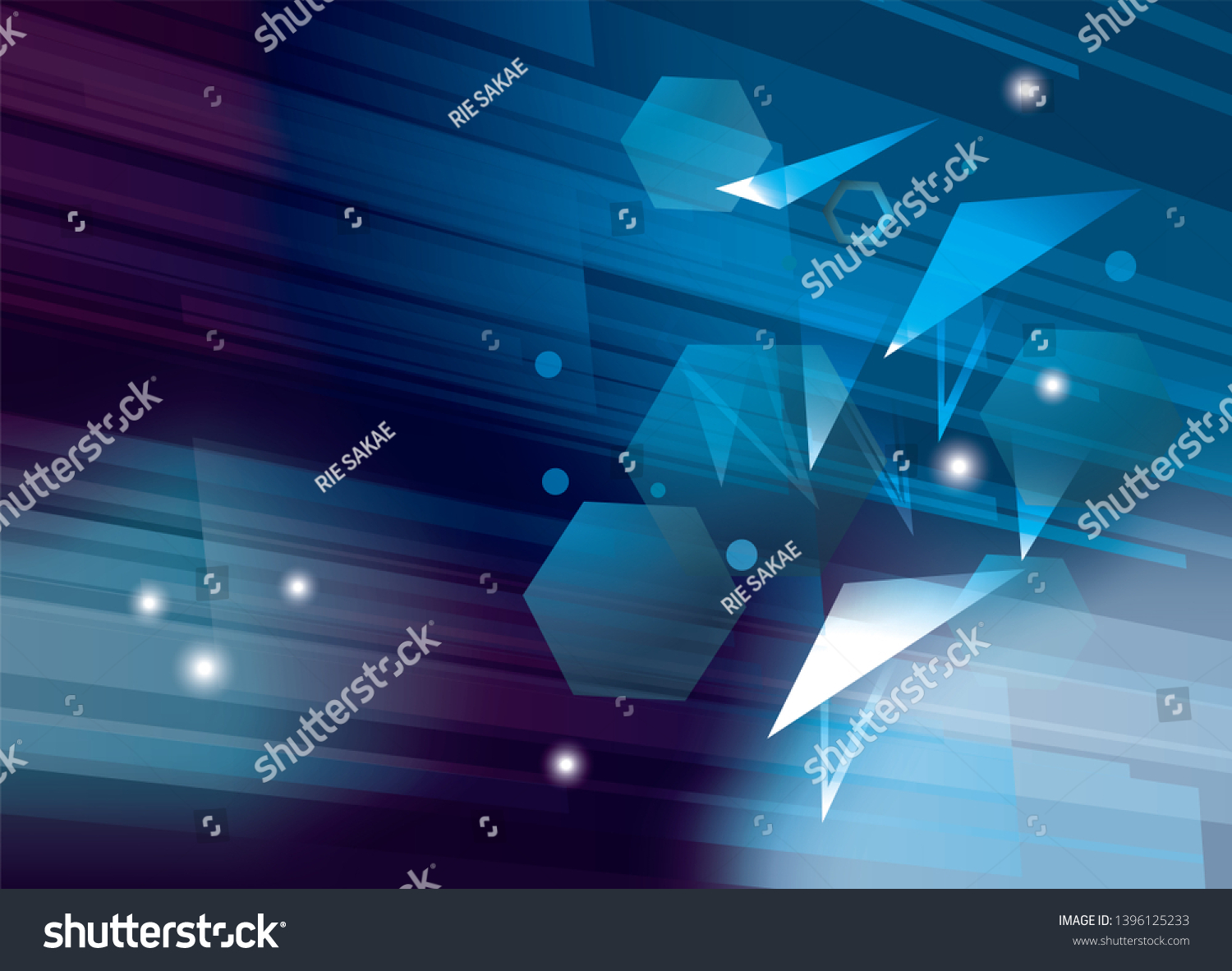 Sf Cool Background High Tech Stock Vector Royalty