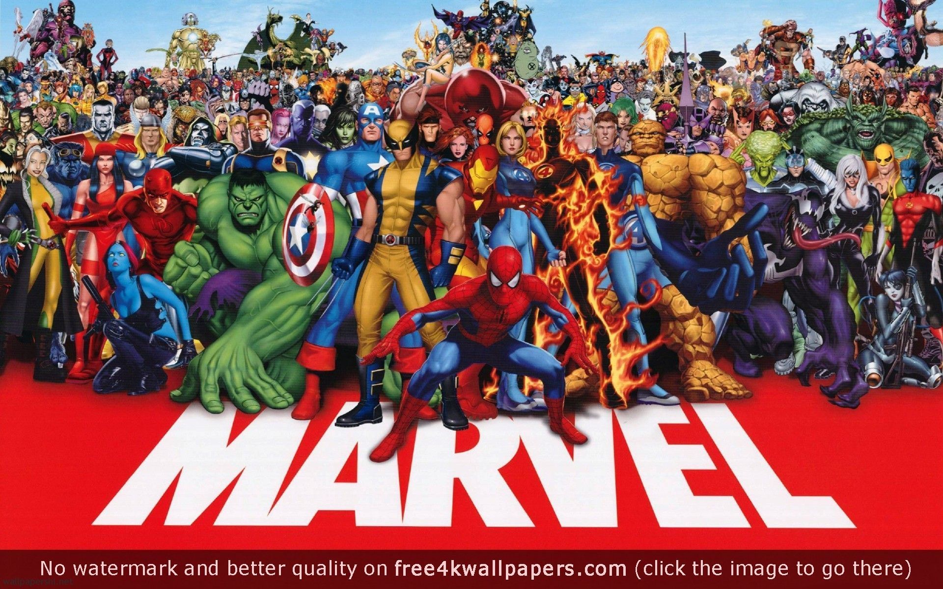 Wide Marvel Heroes 4k For Your Windows Wallpaper With