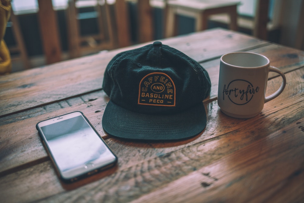 Cup Coffee Phone And Cap HD Photo By Thom Holmes