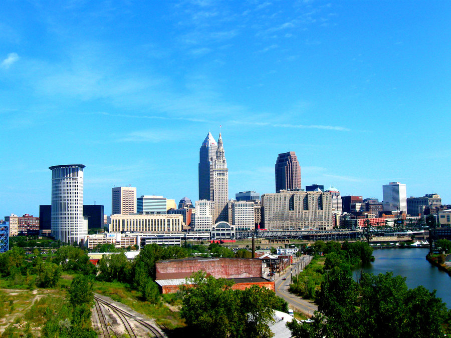 Downtown Cleveland Ohio By Nidoyam