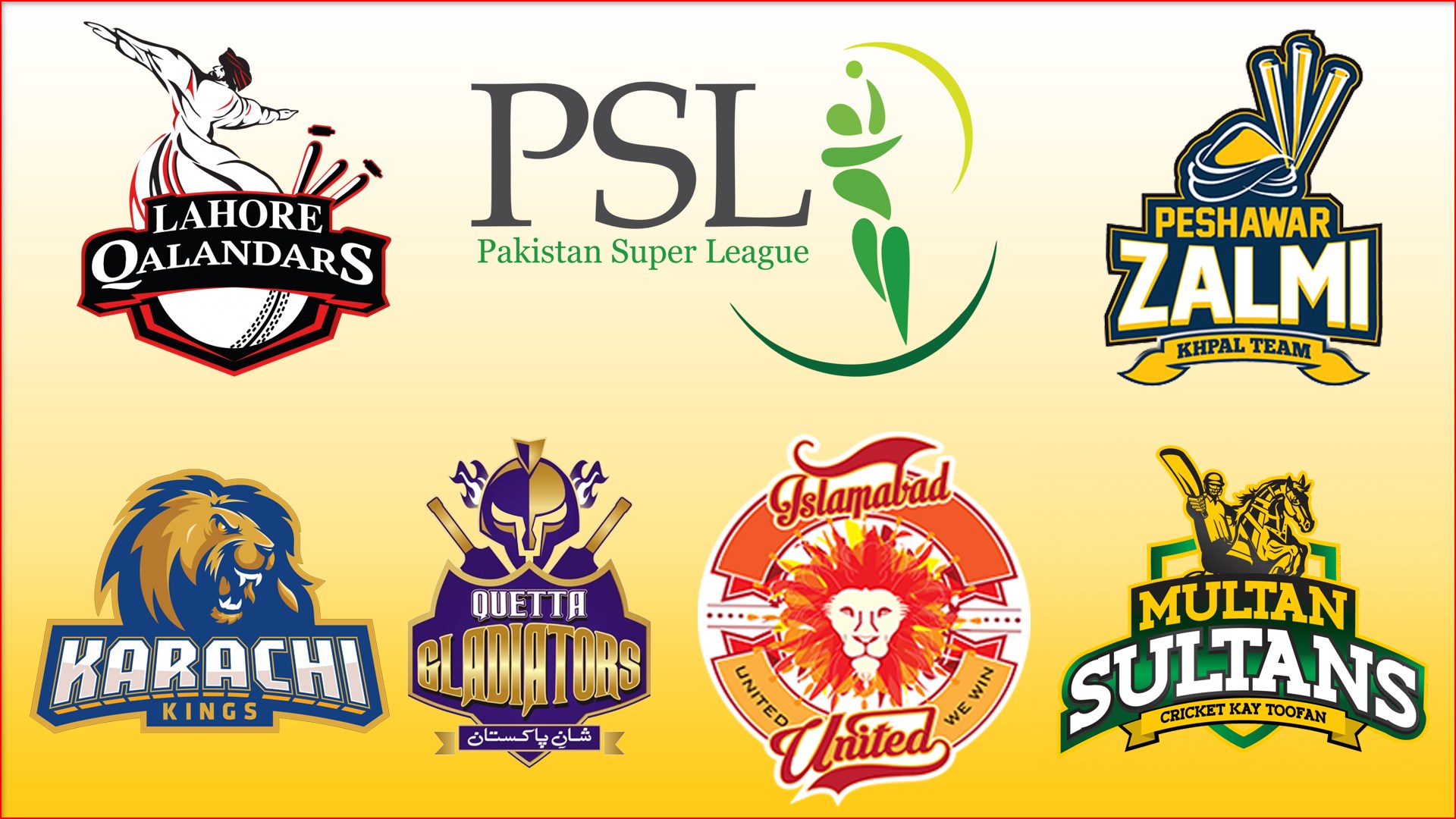 Psl Teams Logo Image HD Wallpaper Pakistan Super League