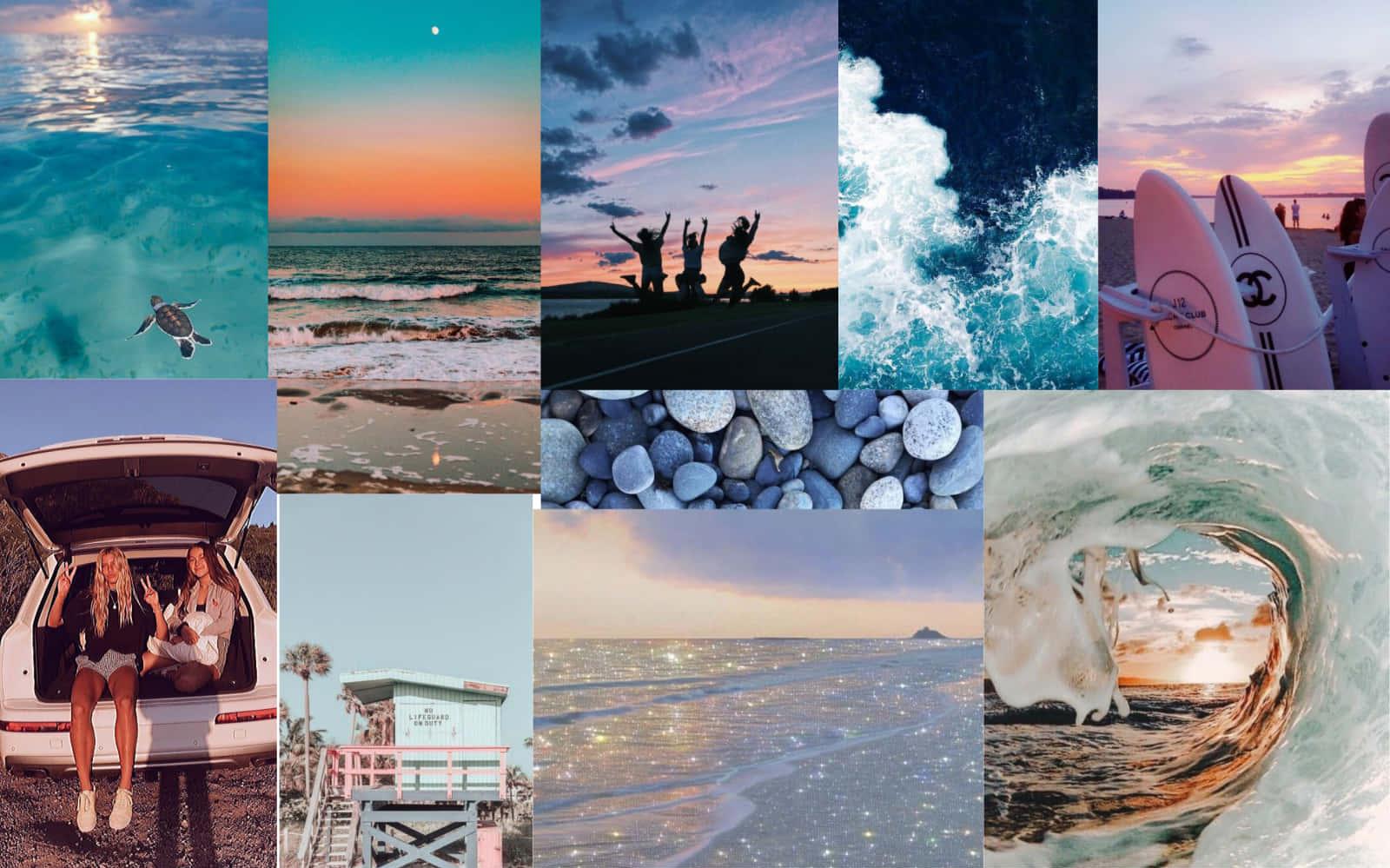 Free download Download Collage Aesthetic Summer Trip Laptop Wallpaper  1600x1000 for your Desktop Mobile  Tablet  Explore 47 Summer Collage Beach  Wallpapers  Summer Beach Background Summer Beach Backgrounds Summer Beach  Wallpapers