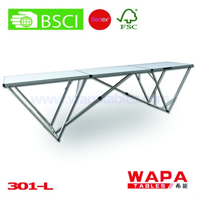 Portable Aluminum Wallpaper Pasting Folding Table