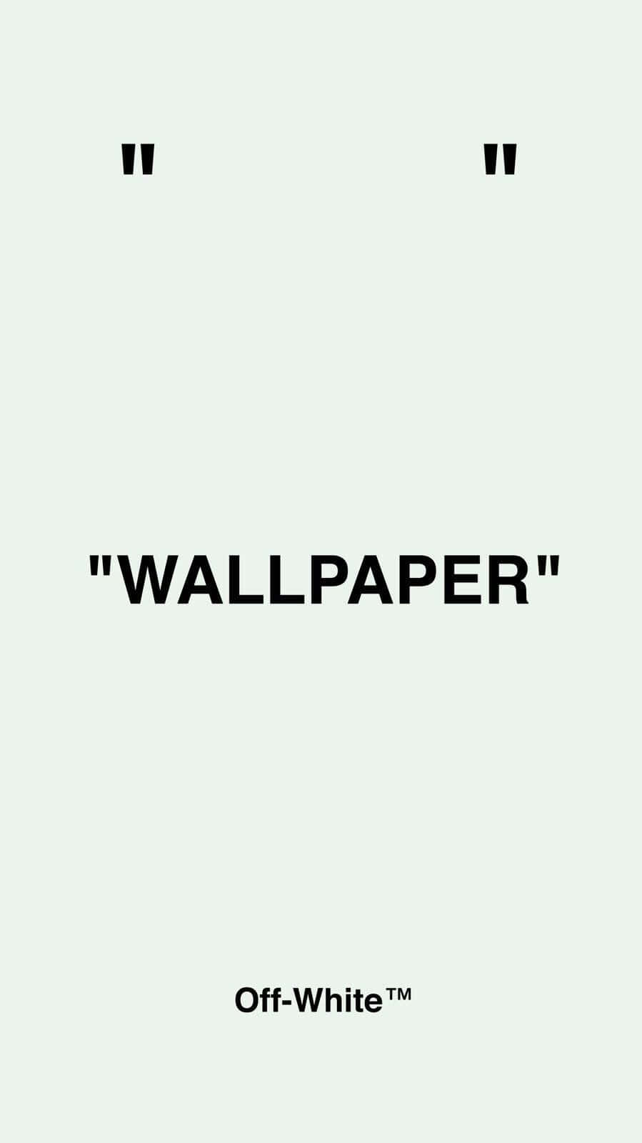 Off White Desktop Wallpaper
