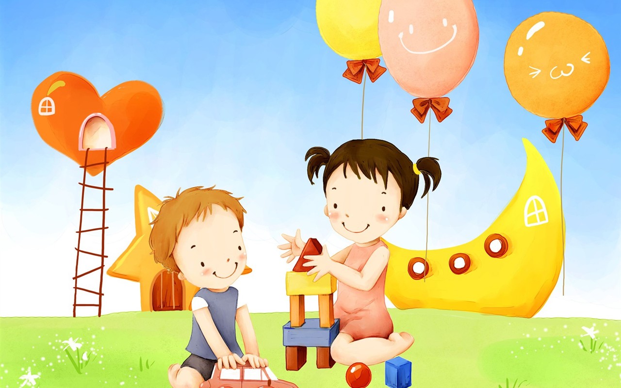 Childrens day wishes wallpapers greetings cards kids fun cartoon 1280x800