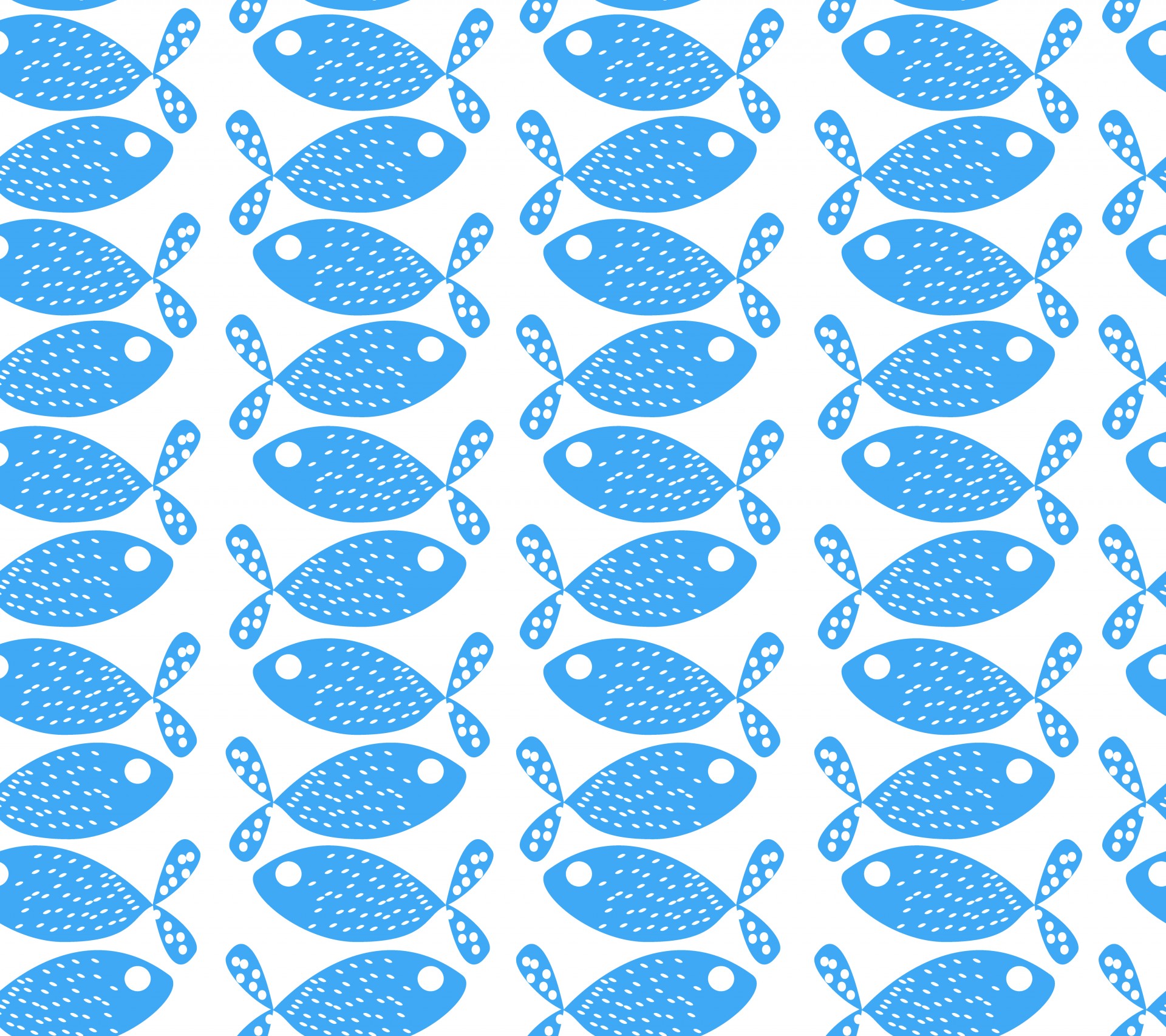Fish Animal Patter Blue Sea Image From Needpix
