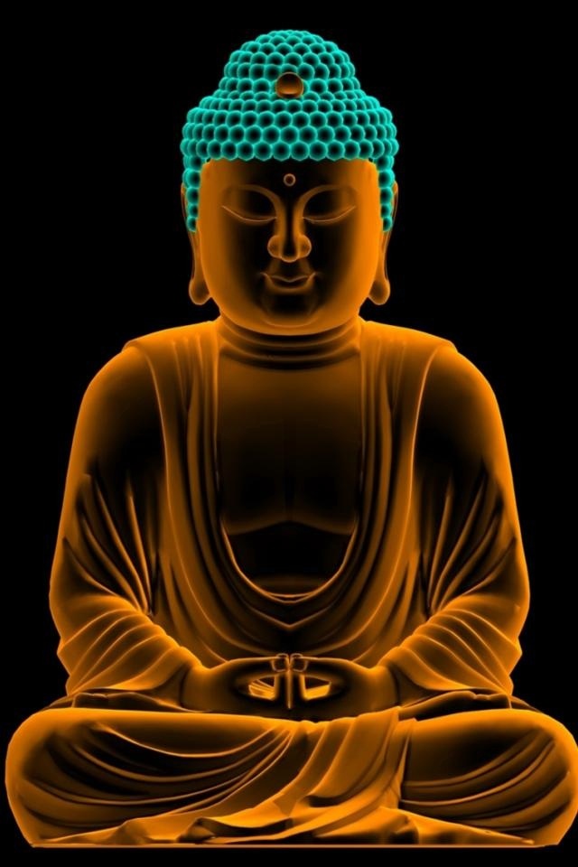 Brass Buddha Statue iPhone Wallpaper Background And Themes