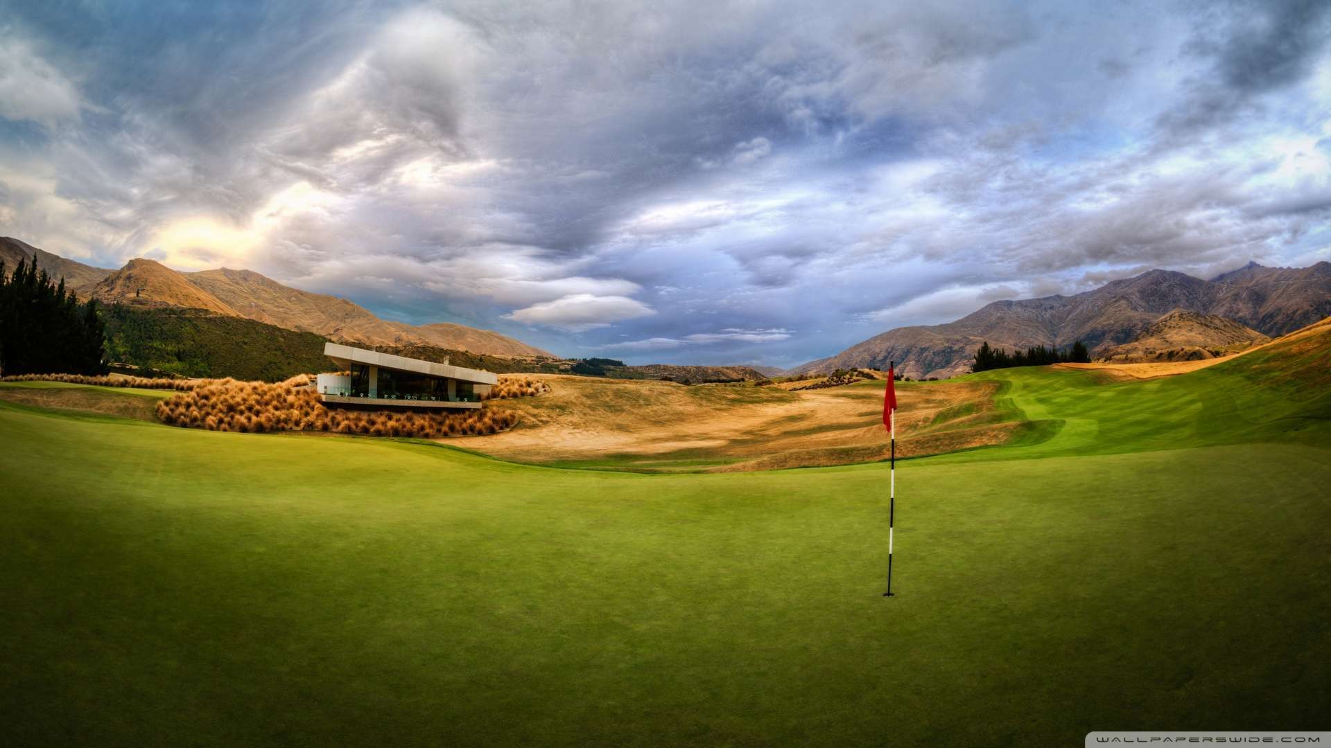 Wallpaper Beautiful Golf Course 1080p Hd Upload At