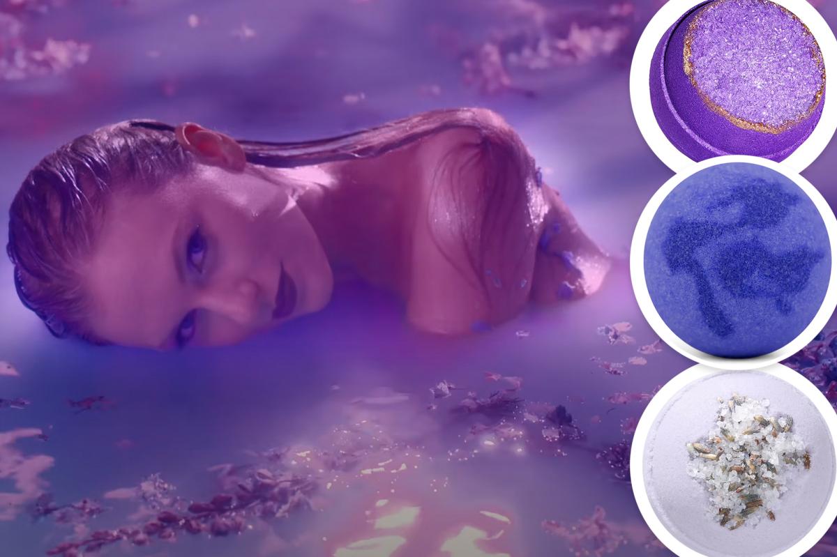 Recr Ez Le Clip Lavender Haze De Taylor Swift Avec Ces Bombes Bain Wallpaper