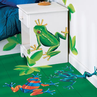 Tree Frogs Wallpaper Mural Home Decor Wall Art