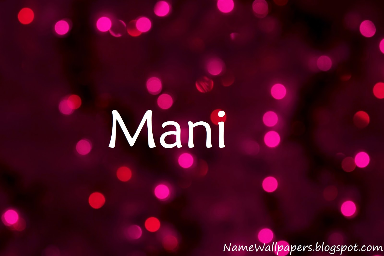 Mani Name Wallpaper Urdu Meaning
