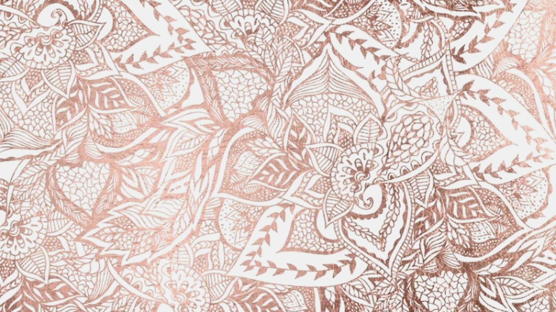 Rose Gold Aesthetics Computer Wallpaper On