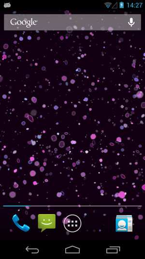 Glitter Dust 3d Live Wallpaper Android