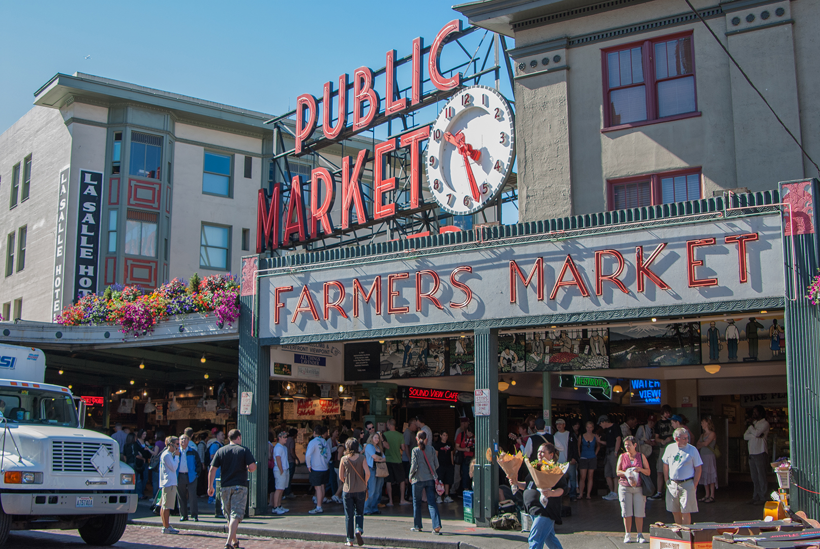 Pike Place Market Series On Wallpaper