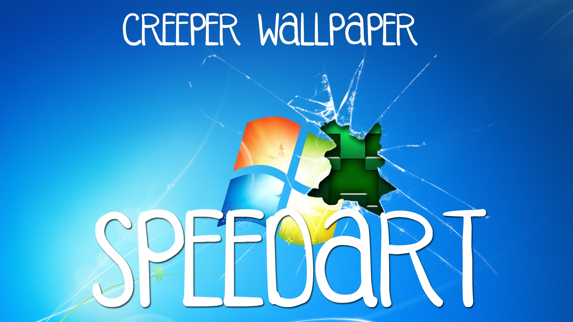 Windows Creeper Wallpaper Speedart